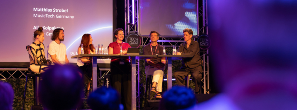 PANEL from Canvas To Code, Blended Art Space @ TechDays. Photo by Lehmeyer